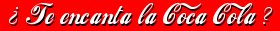 ¿Te encanta la Coca Cola?
